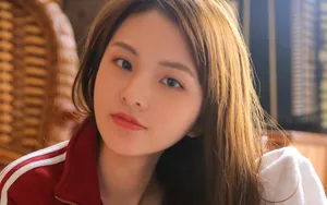 在校校园美女学生妹图片_8