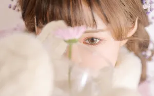 娃娃脸童颜美女图片壁纸_7