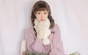 娃娃脸童颜美女图片壁纸_10