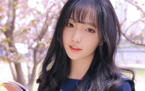 清纯JK制服美女女生图片壁纸