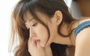 甜美性感高颜值美女图片_4