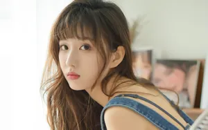 甜美性感高颜值美女图片_5