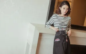 当红女明星赵丽颖写真图片_2