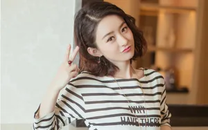 当红女明星赵丽颖写真图片_4