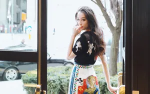 女明星迪丽热巴图片壁纸_3