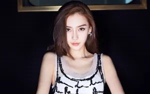angelababy吊带长裙性感写真图片_8