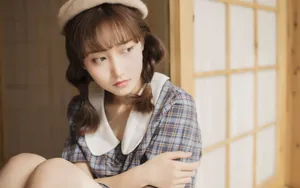 纯情少女美女图片壁纸_2