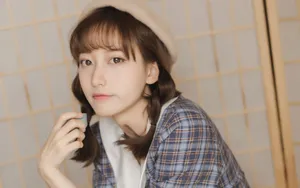 纯情少女美女图片壁纸_8