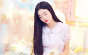 甜美迷人的女仆装美女图片_3
