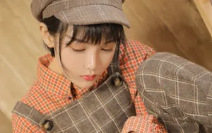 画画的女孩学生妹图片壁纸_6