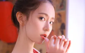 清纯性感动人的小美女图片_12