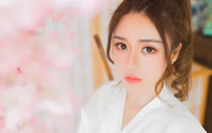 日本甜美迷人美女写真图片壁纸_7
