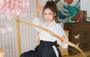 日本甜美迷人美女写真图片壁纸_8