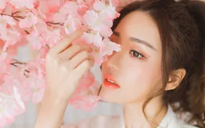 日本甜美迷人美女写真图片壁纸_9