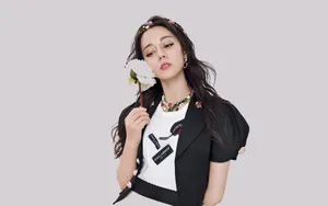 美女明星迪丽热巴写真图片_4