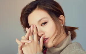 美女明星文咏珊桌面壁纸_4