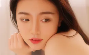 高清吊带女生美女头像图片_7