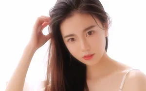 高清吊带女生美女头像图片_8