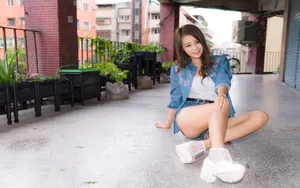 性感美女街拍图片_6