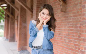 性感美女街拍图片_11