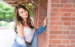性感美女街拍图片_15