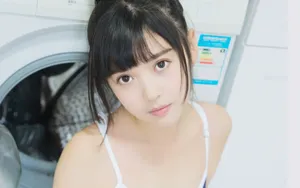 少女美女浴室写真图片壁纸_5