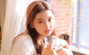 美女性感嘴唇图片壁纸_4