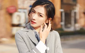 美女万茜图片壁纸_2