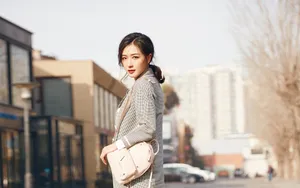 美女万茜图片壁纸_4