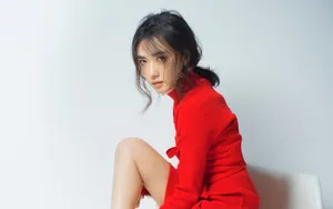 美女万茜图片壁纸_9