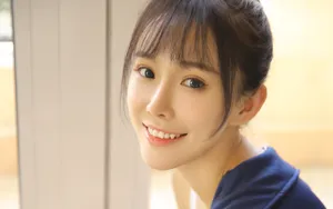 甜美性感女学生图片_7