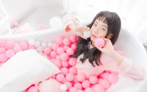 可爱粉嫩美少女私房图片照第1张
