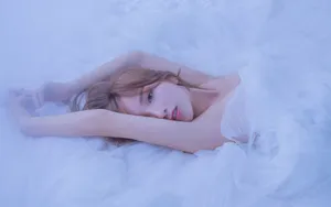 性感美女诱人床上写真图片_3