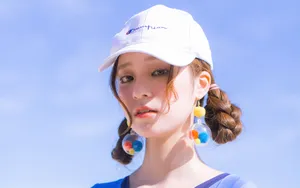 海边性感泳装美女图片壁纸_9