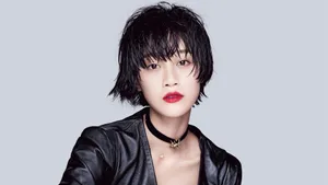 美女蓝盈莹桌面壁纸_3