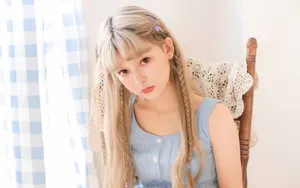 可爱萝莉少女桌面壁纸_5