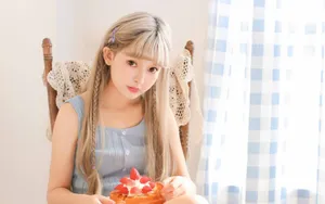 可爱萝莉少女桌面壁纸_10
