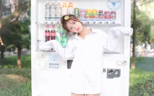俏皮美女白衬衫诱惑写真图片_10