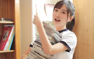 清纯可人水嫩少女图片写真_3