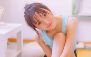治愈系甜美少女图片壁纸_6