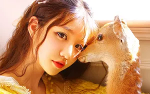 黄色美女图片_8
