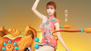 性感美女沈梦辰图片_10