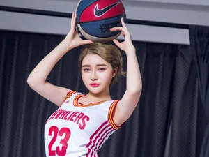 火辣篮球宝贝美女图片壁纸_7