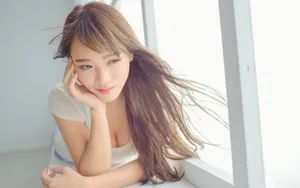 清纯甜美性感美女图片_1
