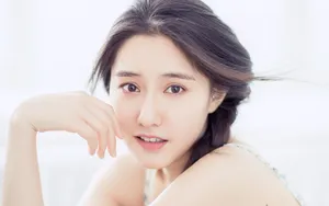 清新脱俗美女写真桌面壁纸
