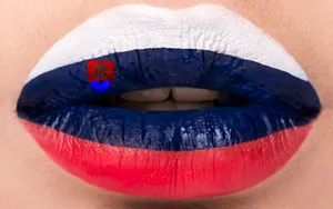 性感嘴唇世界国旗彩绘图片_12