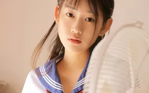水手服学生美少女制服写真图片_4
