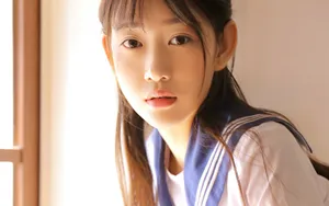 水手服学生美少女制服写真图片_5