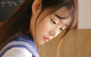 水手服学生美少女制服写真图片_8