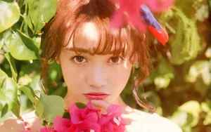 如花般少女图片桌面壁纸_2